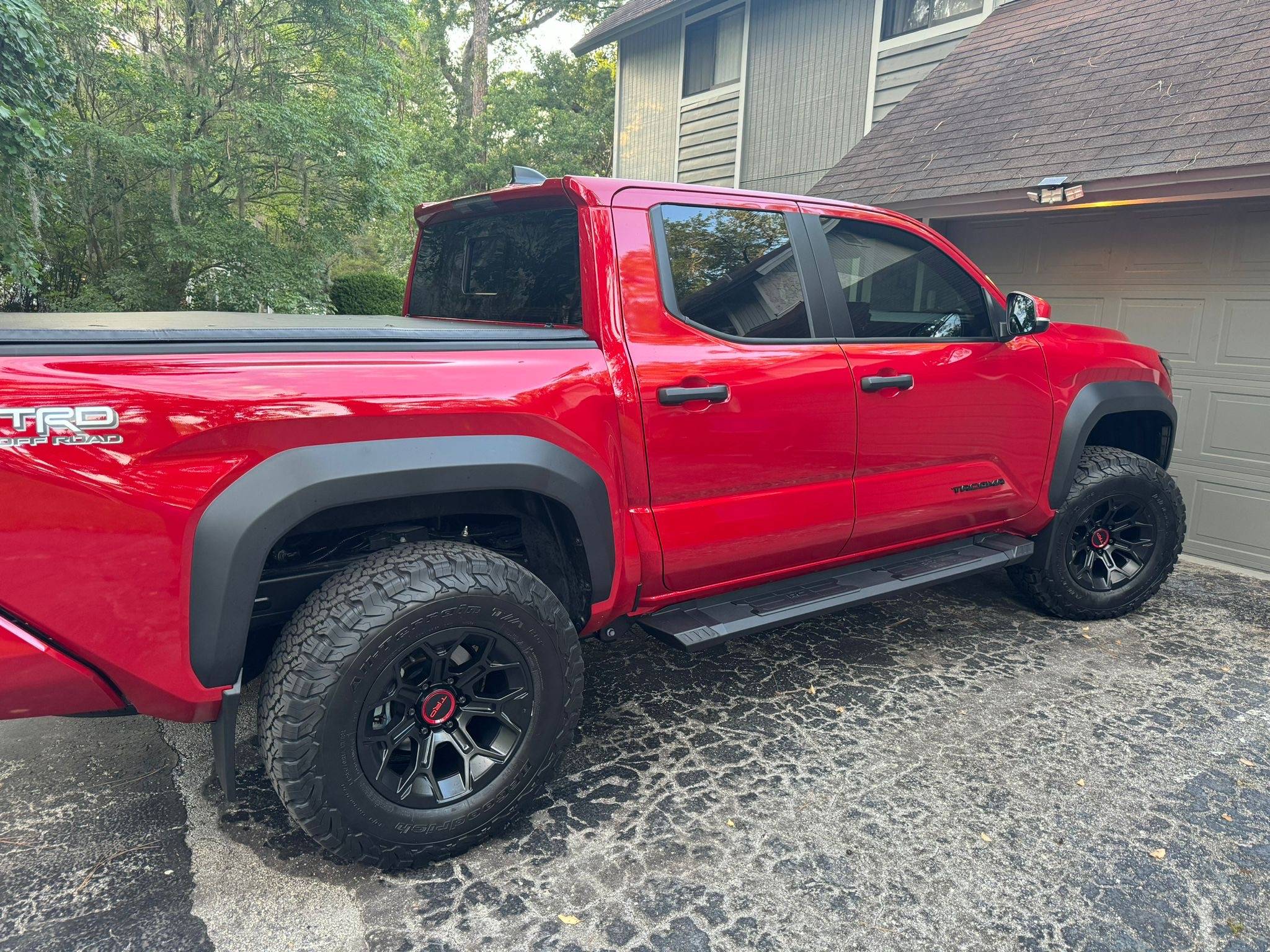 2024 Tacoma Aftermarket TRD Pro style wheels + KO2 285/70/17 tires on my 2024 Tacoma 0761bc58-1e39-46f6-a340-1cdd6a64705b