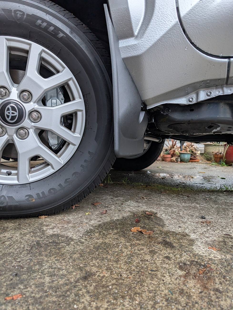 2024 Tacoma Weathertech MUD FLAP install RS5  gen-4 '24 1000002664