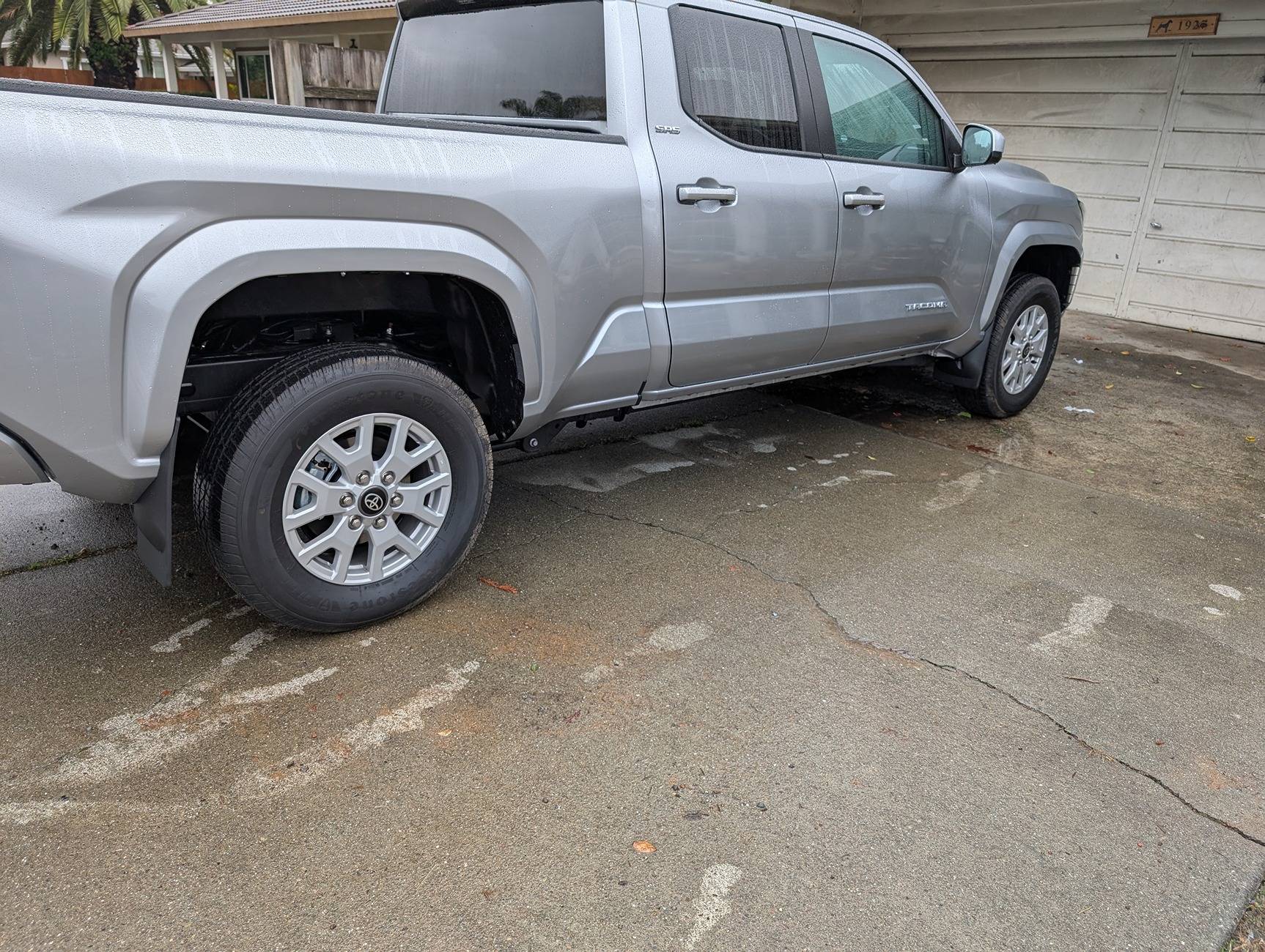 2024 Tacoma Weathertech MUD FLAP install RS5  gen-4 '24 1000002675