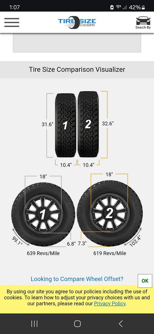 2024 Tacoma Spare Tire Replacement/Upgrade 1000011486