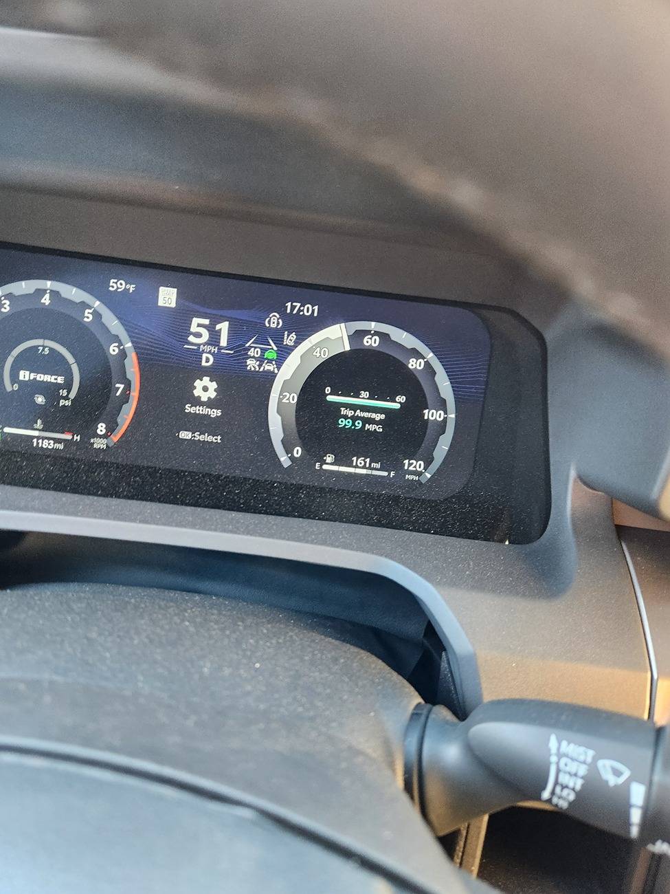 2024 Tacoma Strange reported MPG increase. 1000013349