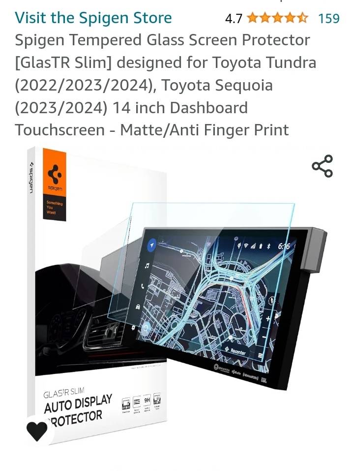 2024 Tacoma Screen protector for 14inch multi-media display...recommendations? 1000057633