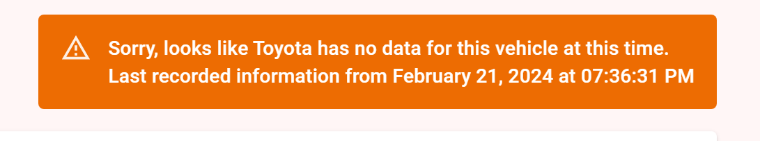 2024 Tacoma Tacoma VIN Allocation Tracking / Delivery Timeline / Quality Inspection (QC) Hold Status 1708974643346