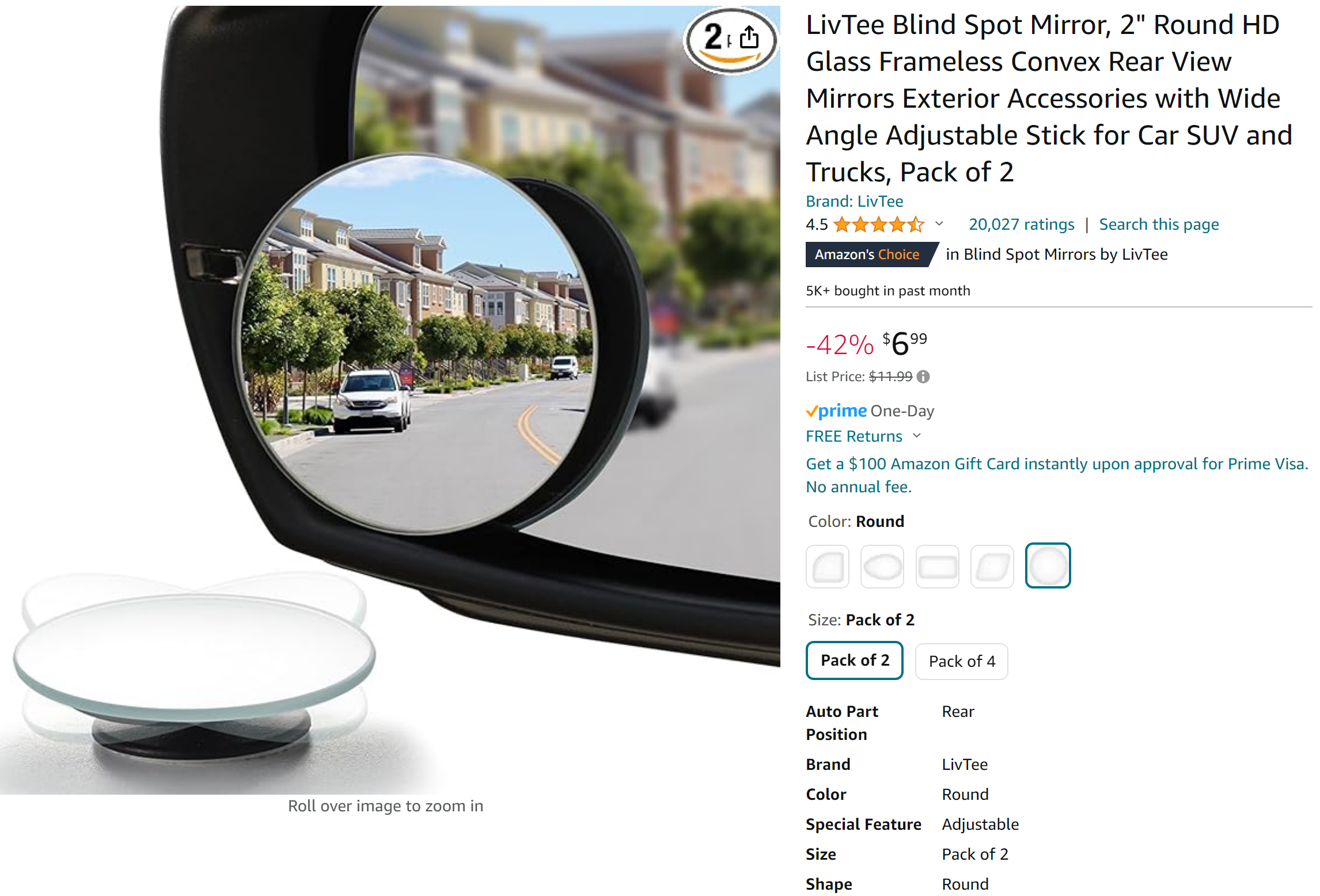 2024 Tacoma Blind spot mirrors recommendations? 1716557198245