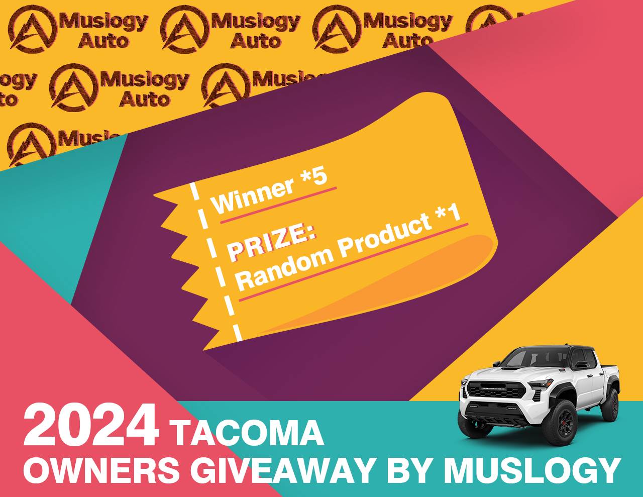 2024 Tacoma 【Muslogy】Independence Day Giveaway - Win Accessories to Get Your Tacoma Upgraded! 1719917925074-0v