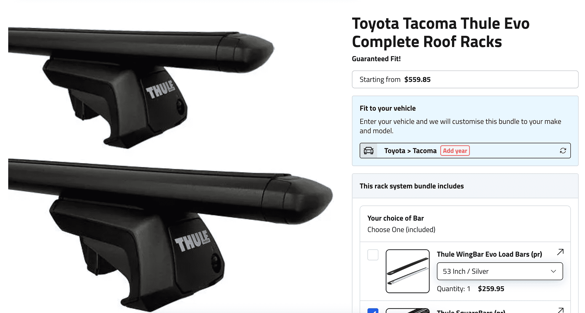 2024 Tacoma Crossbars rack using rooftop mounts - Options? 1720928612127-hc