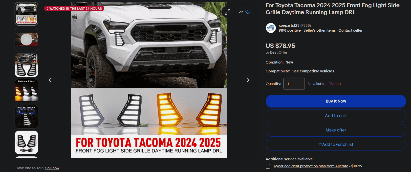 2024 Tacoma Has anybody tried out these grille lights? 1722291236040-uu