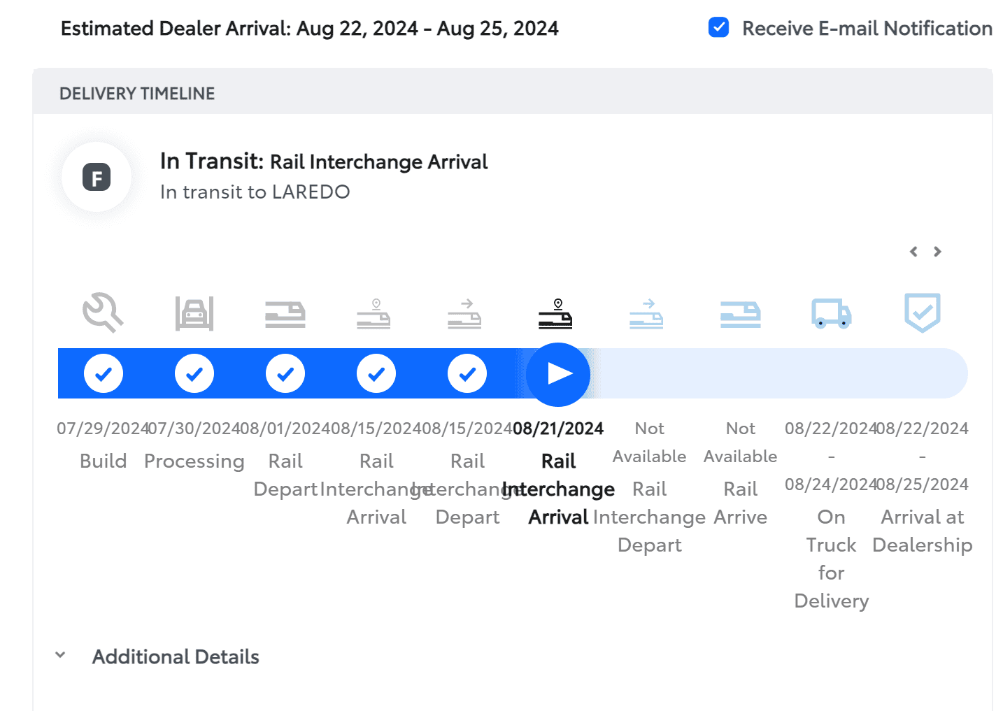 2024 Tacoma Status change and when did your VIN number change? 1724348853801-rs