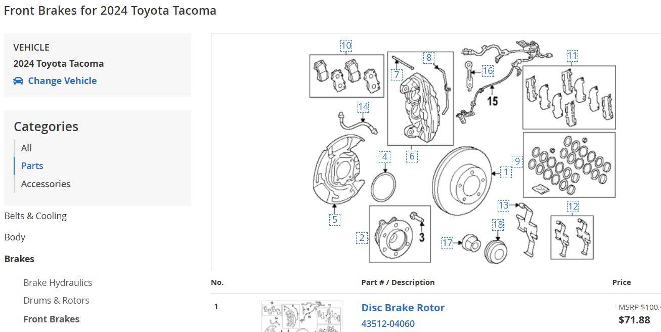 2024 Tacoma Aftermarket brake rotors options? 1740513527170-0w