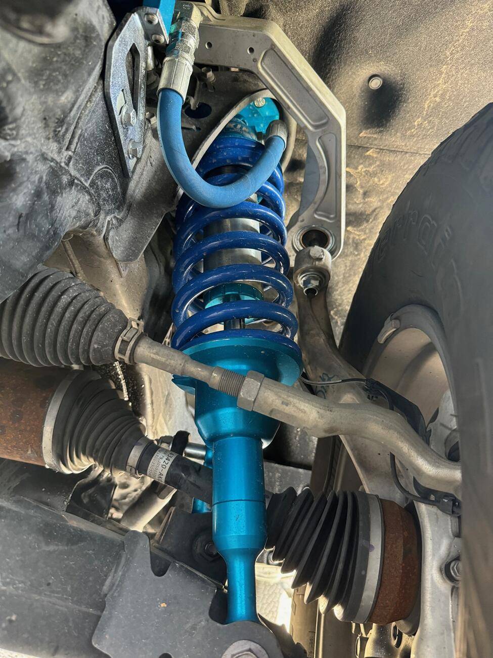 2024 Tacoma CV Axel leak after King 2.5 install 1741113718816-gl