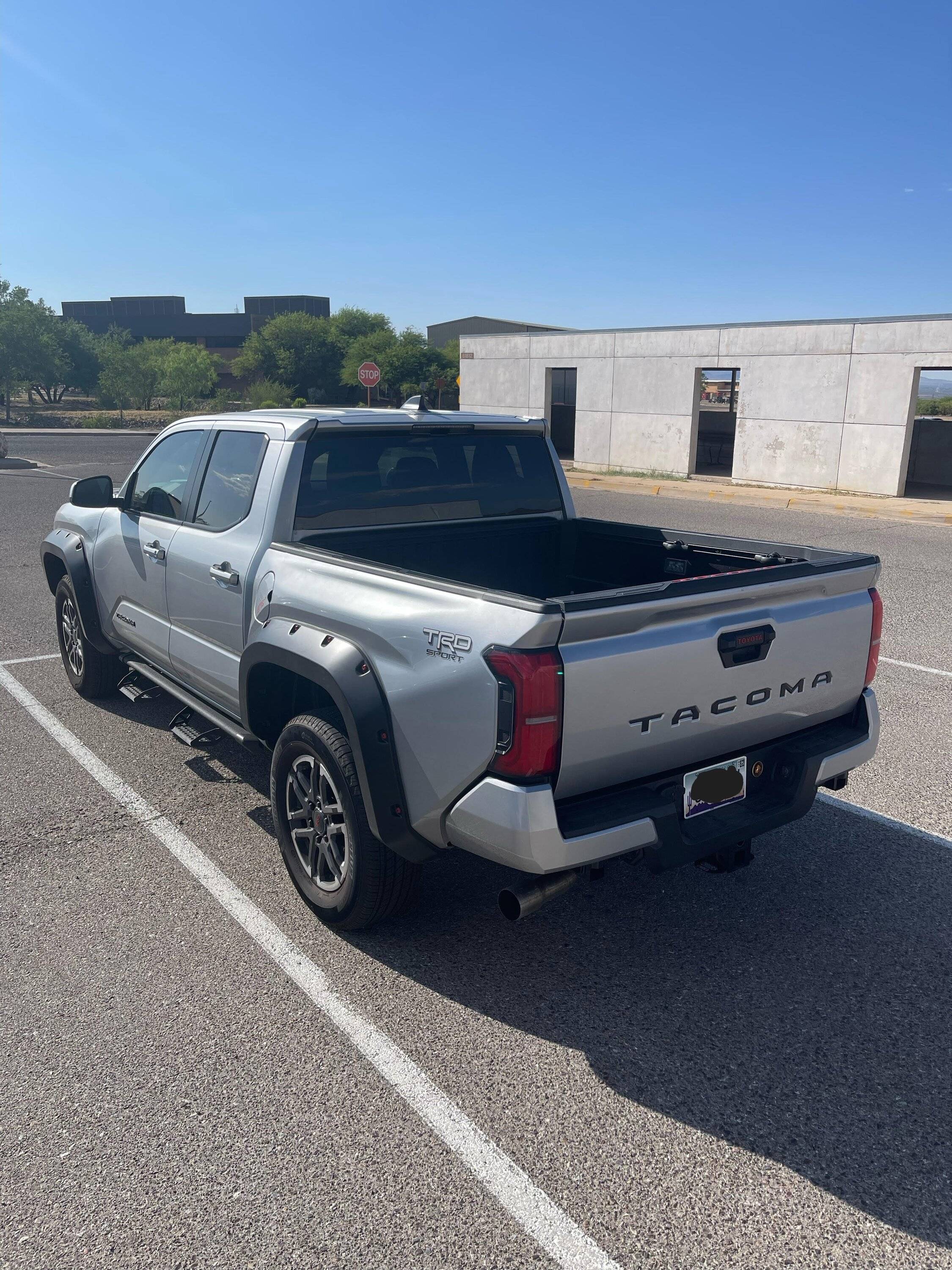 2024 Tacoma 2024 Tacoma TRD Sport Celestial Silver with red & black accessories/decals [Links included for accessories/decals] 2