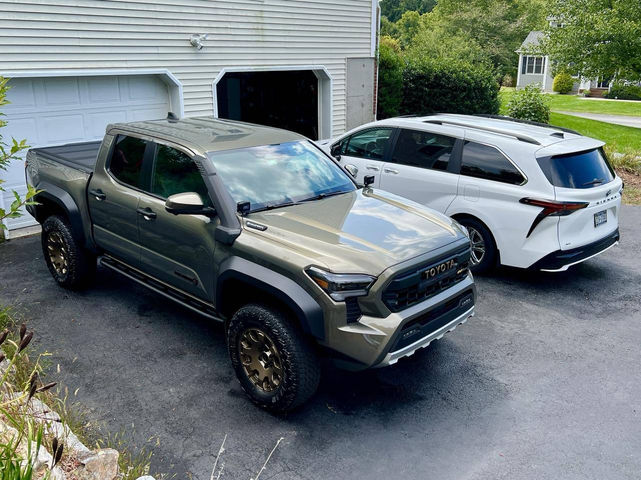 2024 Tacoma From excited to feeling nervous about my Tacoma Limited order 2024.09.01 Washed Both Cars