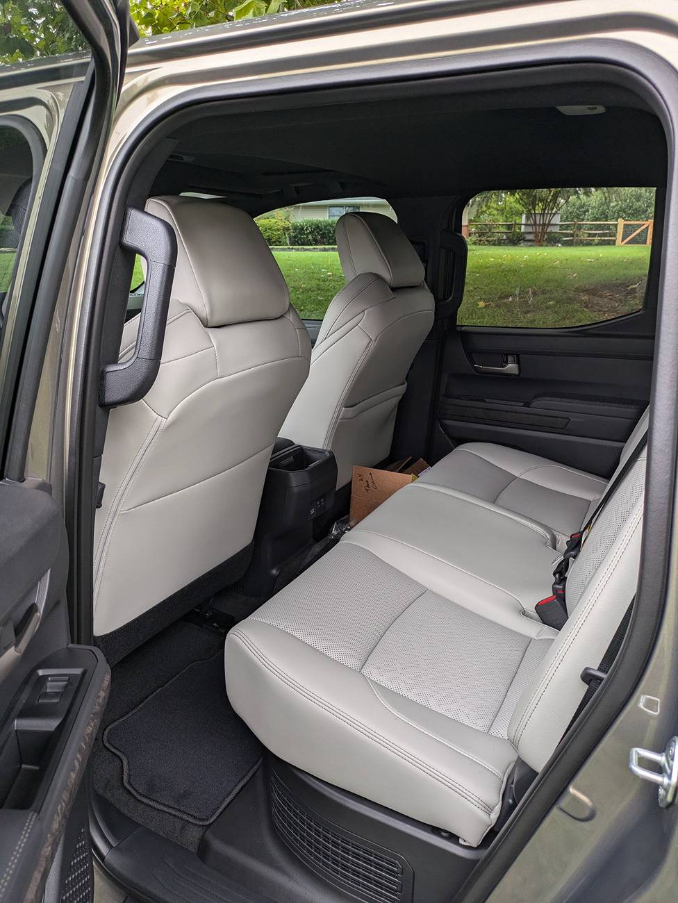 2024 Tacoma Softex Boulder Interior - not only elusive but MIA! 2024-09-26 11.55.15