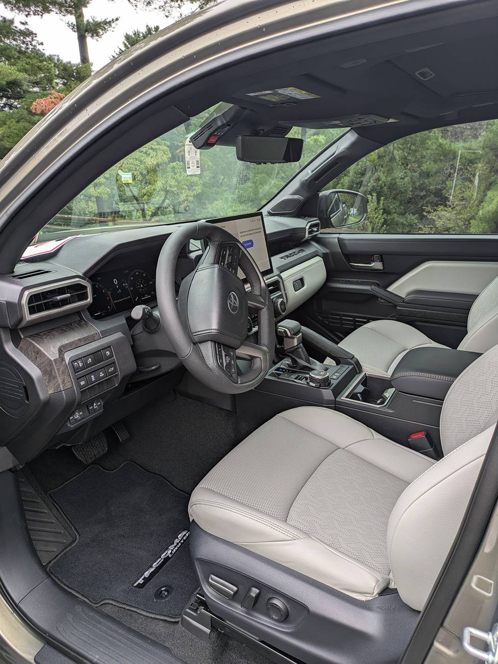 2024 Tacoma Softex Boulder Interior - not only elusive but MIA! 2024-09-26 12.09.18