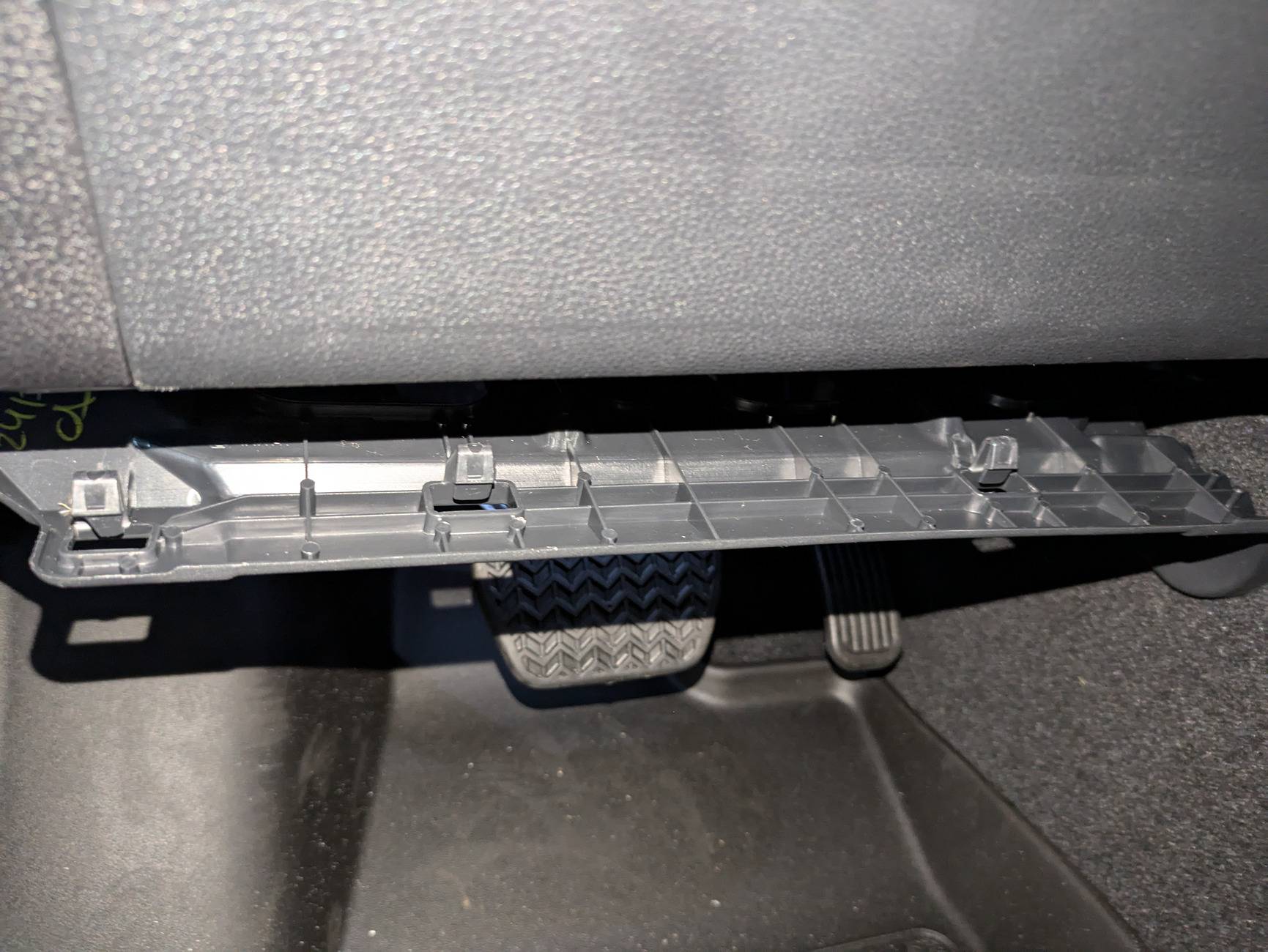 2024 Tacoma DIY: How to access the back of the driver's switch panel (trim removal steps) 2024-10-03 13.57.15