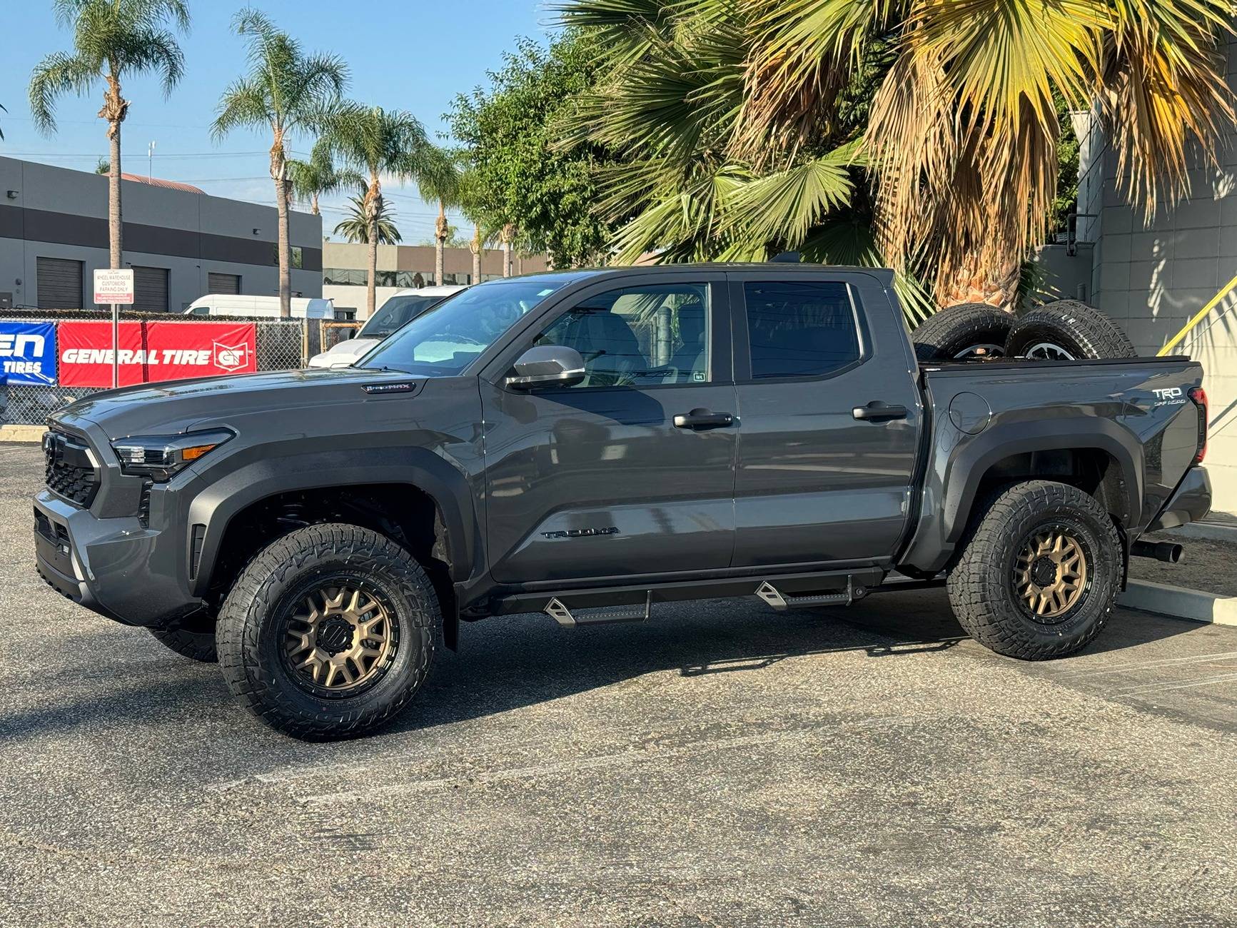 2024 Tacoma 17" Bronze Raceline Krank Wheels on Underground 2024 OR Hybrid Tacoma 2024-10-04 16.38.28