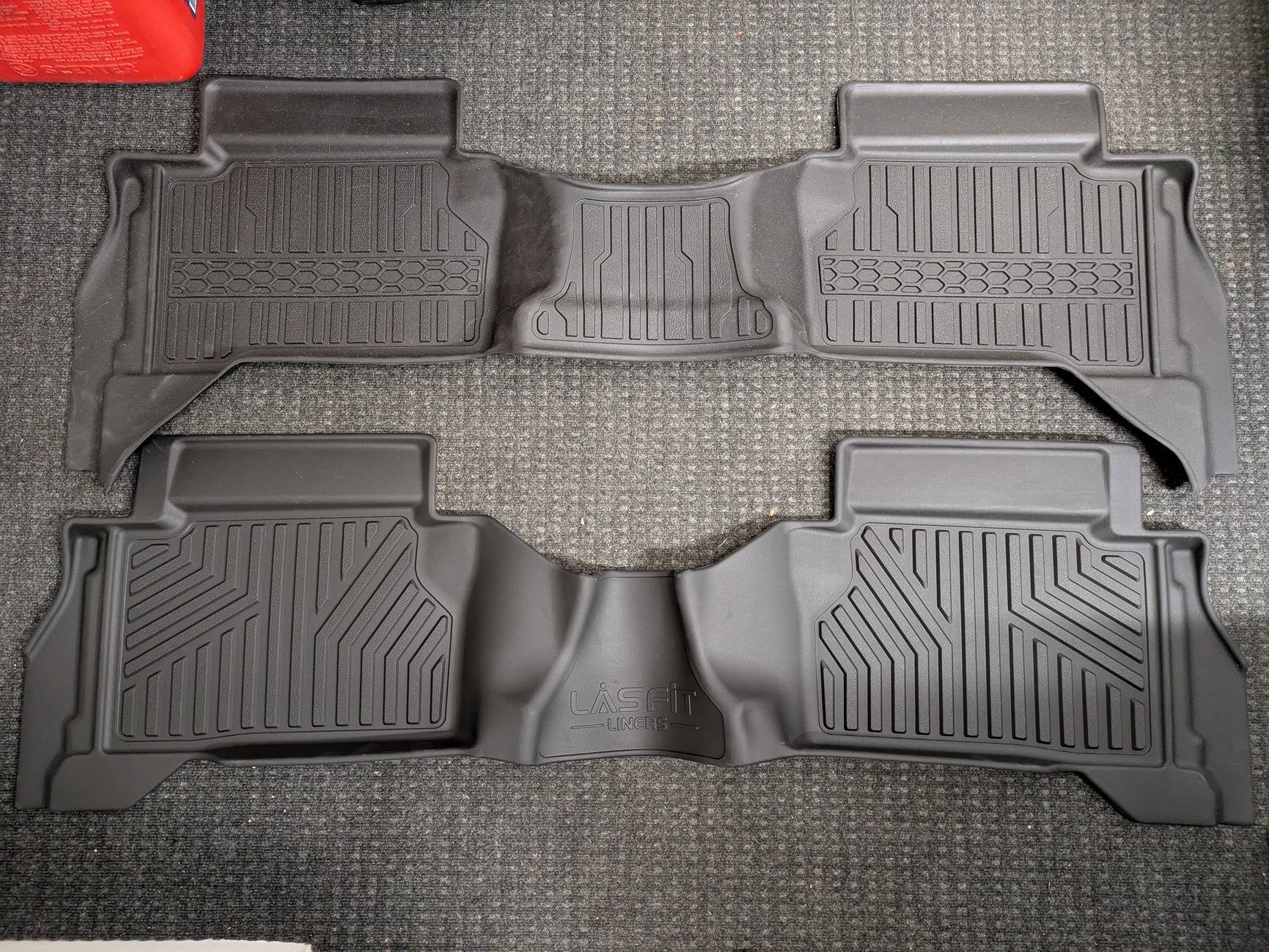 2024 Tacoma Floor Liners:  TripleALiners vs. Lasfit 2024-11-17 16.38.20