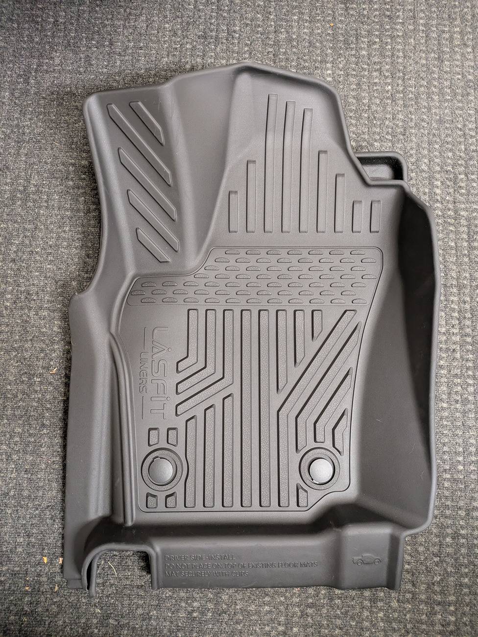 2024 Tacoma Floor Liners:  TripleALiners vs. Lasfit 2024-11-17 16.44.47