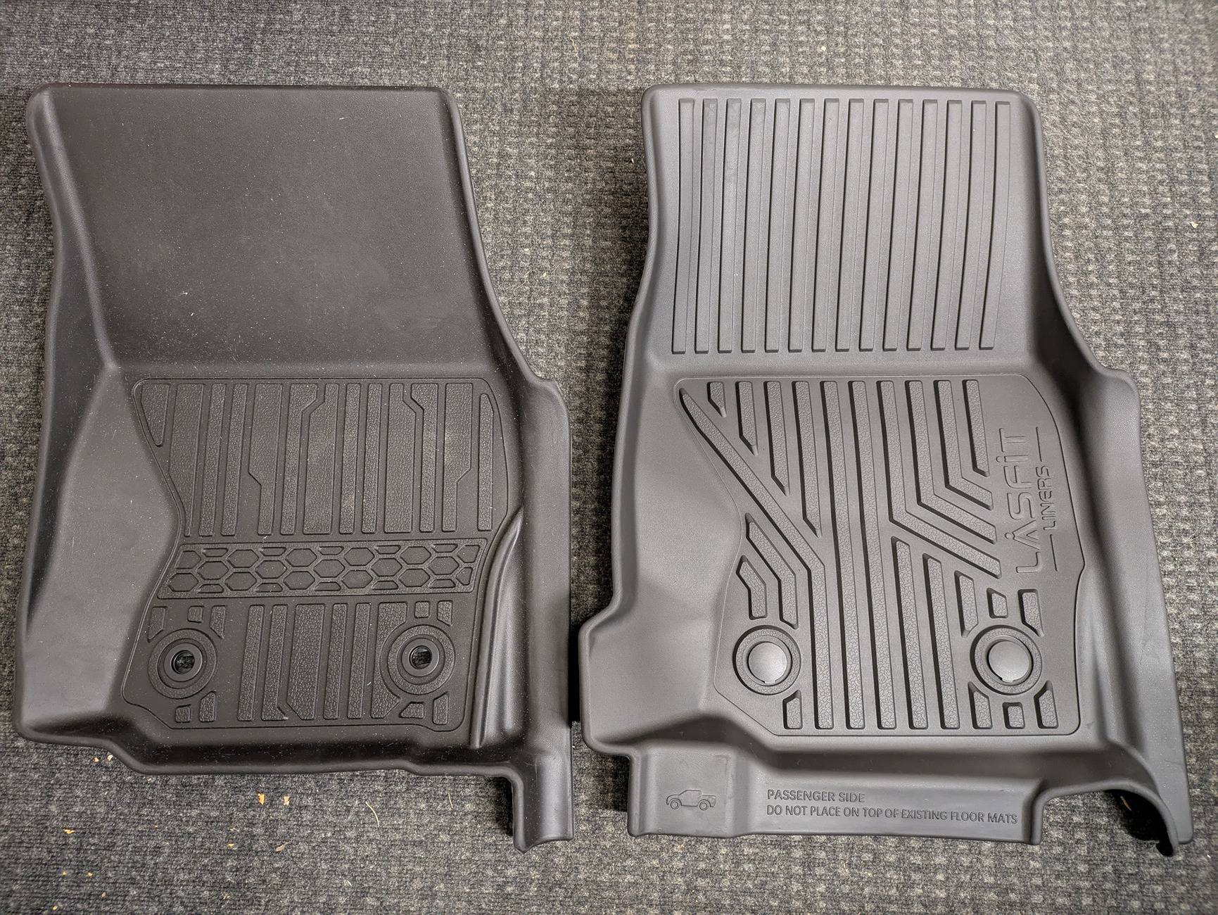 2024 Tacoma Floor Liners:  TripleALiners vs. Lasfit 2024-11-17 16.48.42