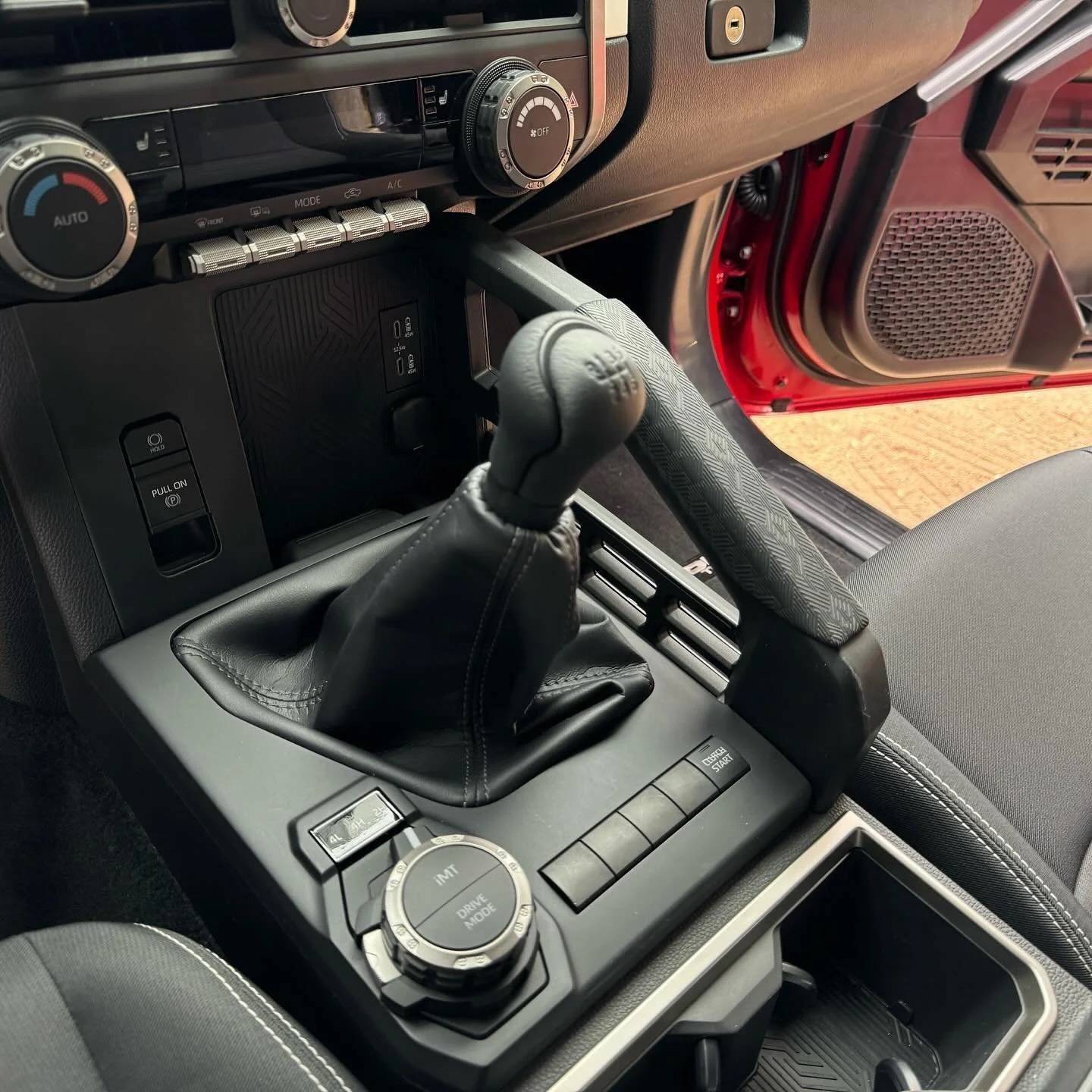 2024 Tacoma The manual transmission has a longer shifter on the 2024 Tacoma -- here's why 2024-tacoma-manual-stick-shifter