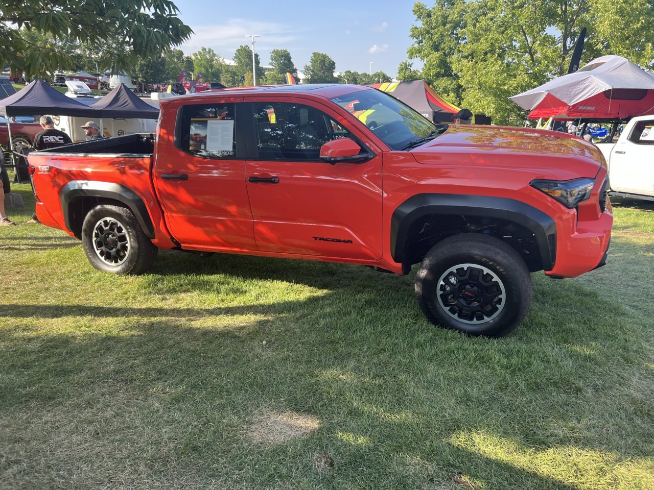 2024 Tacoma 2024 Tacoma TRD Off-Road has first official public reveal @ Overland Expo! [Videos + Photos] 2024 Tacoma TRD Off-Road Solar Octane