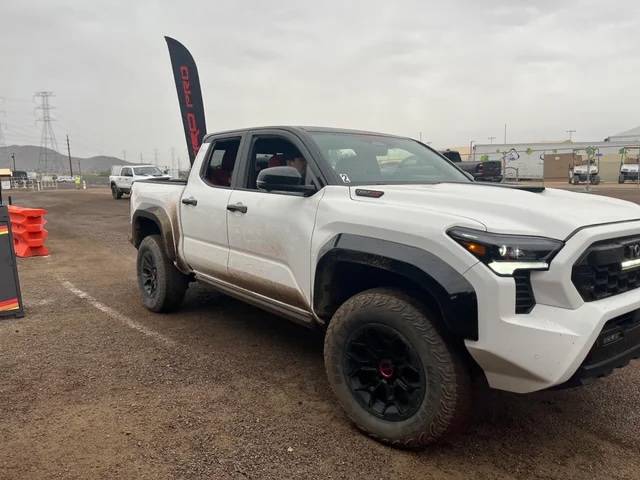 2024 Tacoma 2024 Tacoma TRD Pro Test Rides at Barrett Jackson Auction 2024-tacoma-trd-pro-prototype-barrett-jackson-1