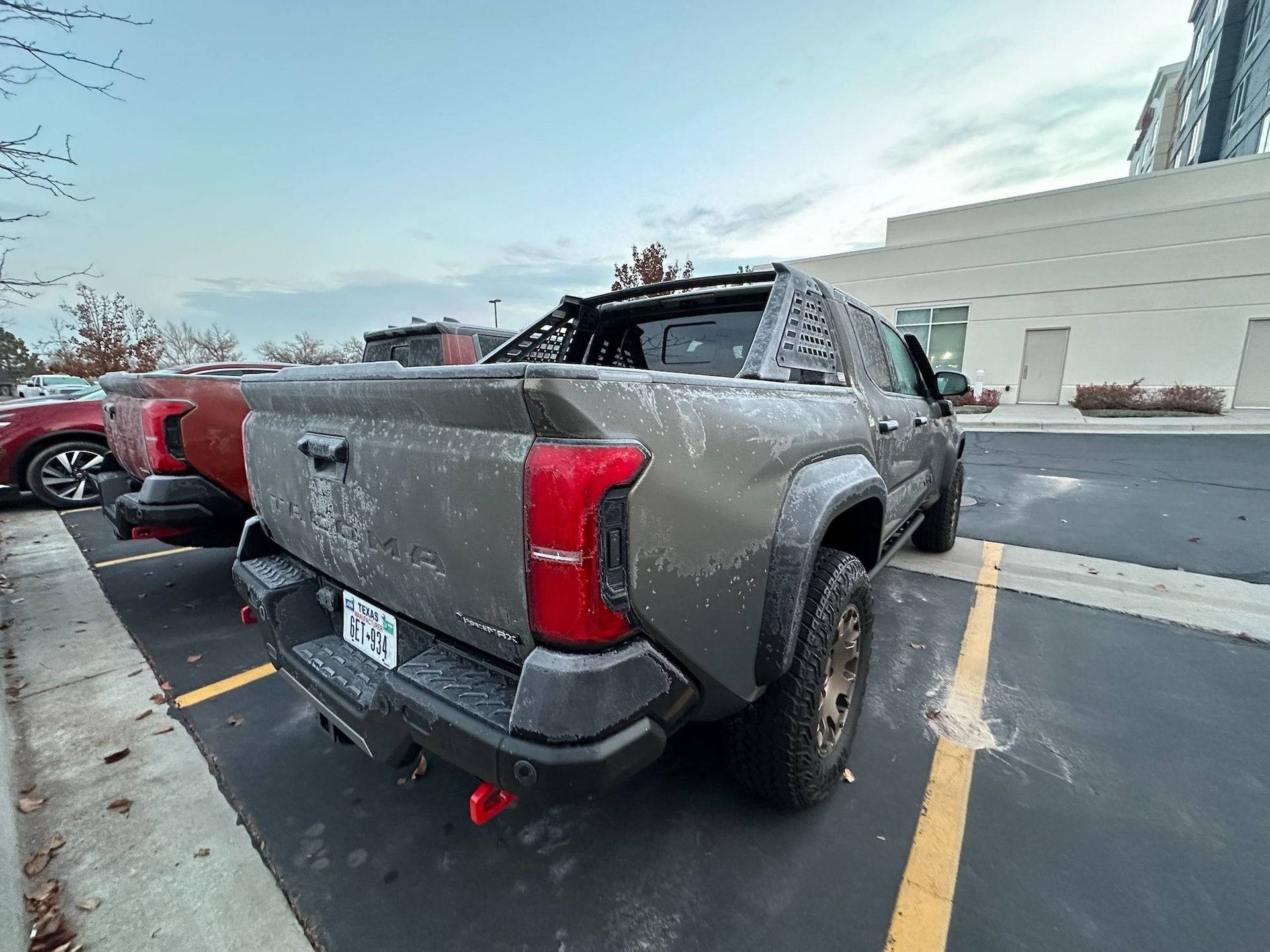 2024 Tacoma BRONZE OXIDE 2024 Tacoma Thread (4th Gen) 2024 Tacoma TRD Pro Terra and Trailhunter Bronze oxide side by side 4