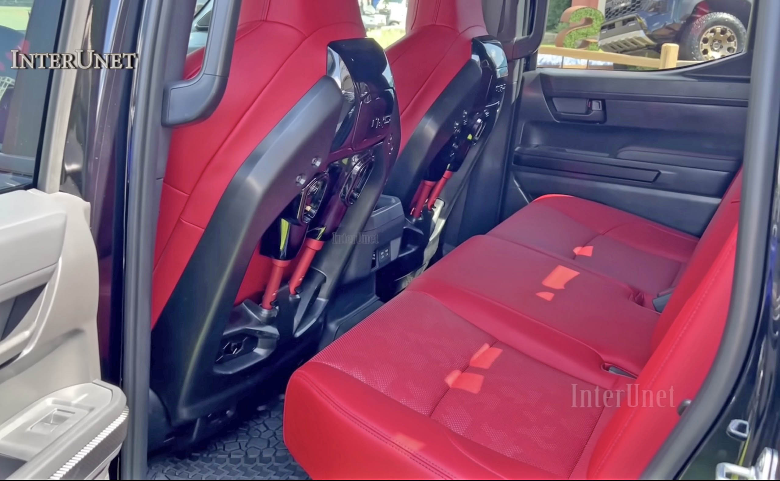 2024 Tacoma Videos: 2024 Tacoma TRD Pro, TRD Off-Road, Trailhunter -- Rear Backseat Legroom Tested + Walkaround Reviews 2024 toyota tacoma trd pro rear back seat legroom 6