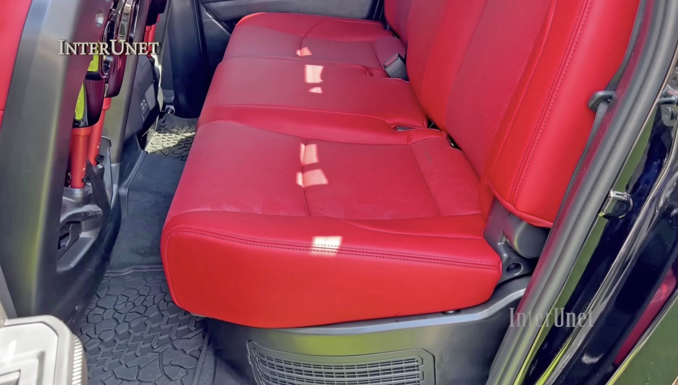 Rear Backseat Legroom in 2024 Tacoma TRD Pro w/ Isometric