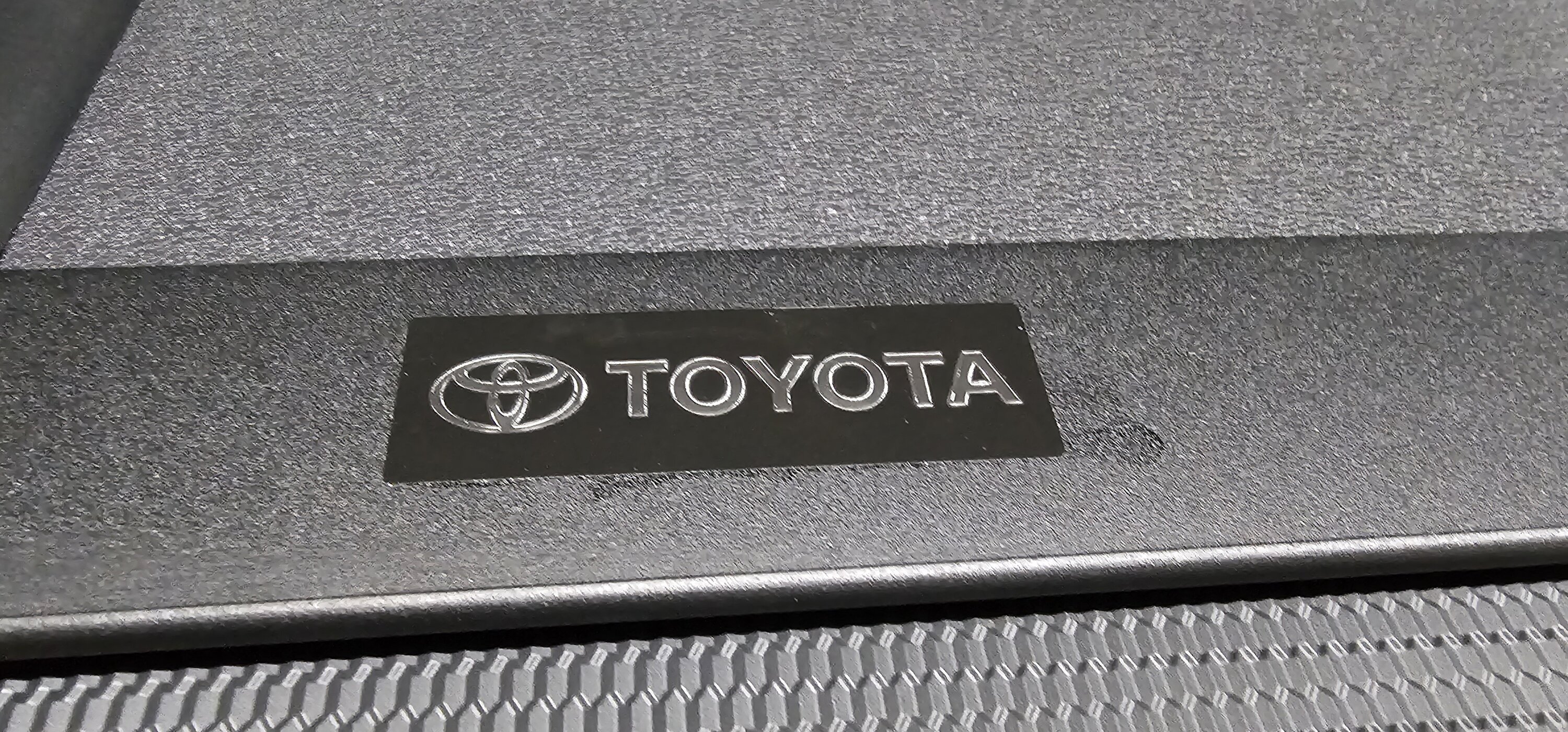 2024 Tacoma 6' Foot Bed Toyota OEM Tonneau Cover Installed (Part Number # PT954-35241) on 2024 Tacoma TRD Sport 20240509_141315