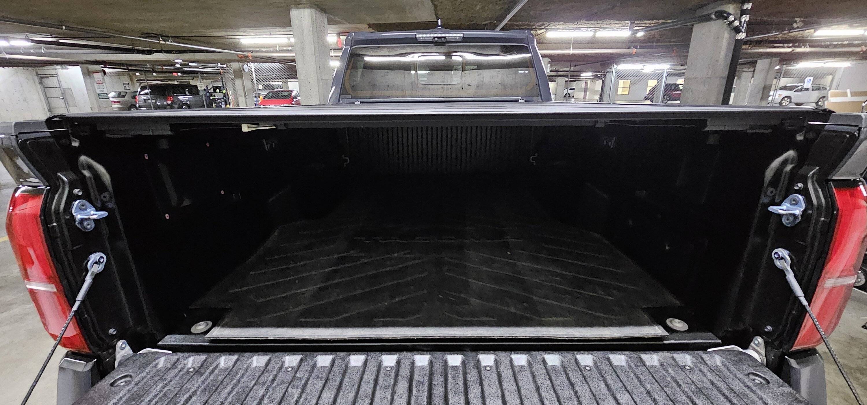 2024 Tacoma 6' Foot Bed Toyota OEM Tonneau Cover Installed (Part Number # PT954-35241) on 2024 Tacoma TRD Sport 20240509_141359