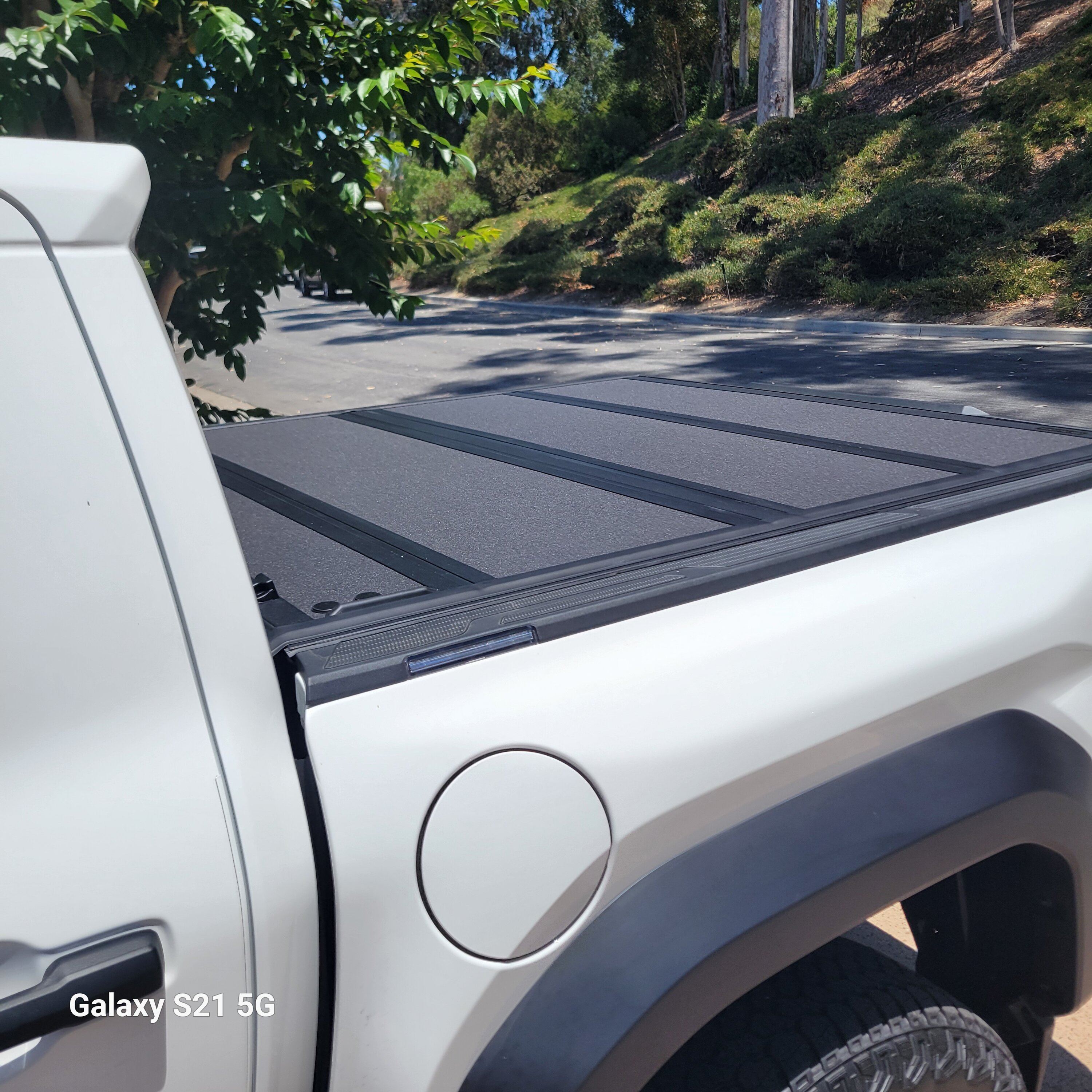 2024 Tacoma 6' Foot Bed Toyota OEM Tonneau Cover Installed (Part Number # PT954-35241) on 2024 Tacoma TRD Sport 20240625_132107
