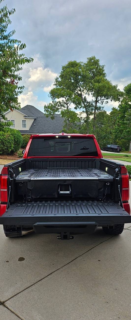 2024 Tacoma Decked Midsize Drawer for 2024 Tacoma Power Accessory Bed 5' Bed (YT9) -- installed photos 20240629_184929