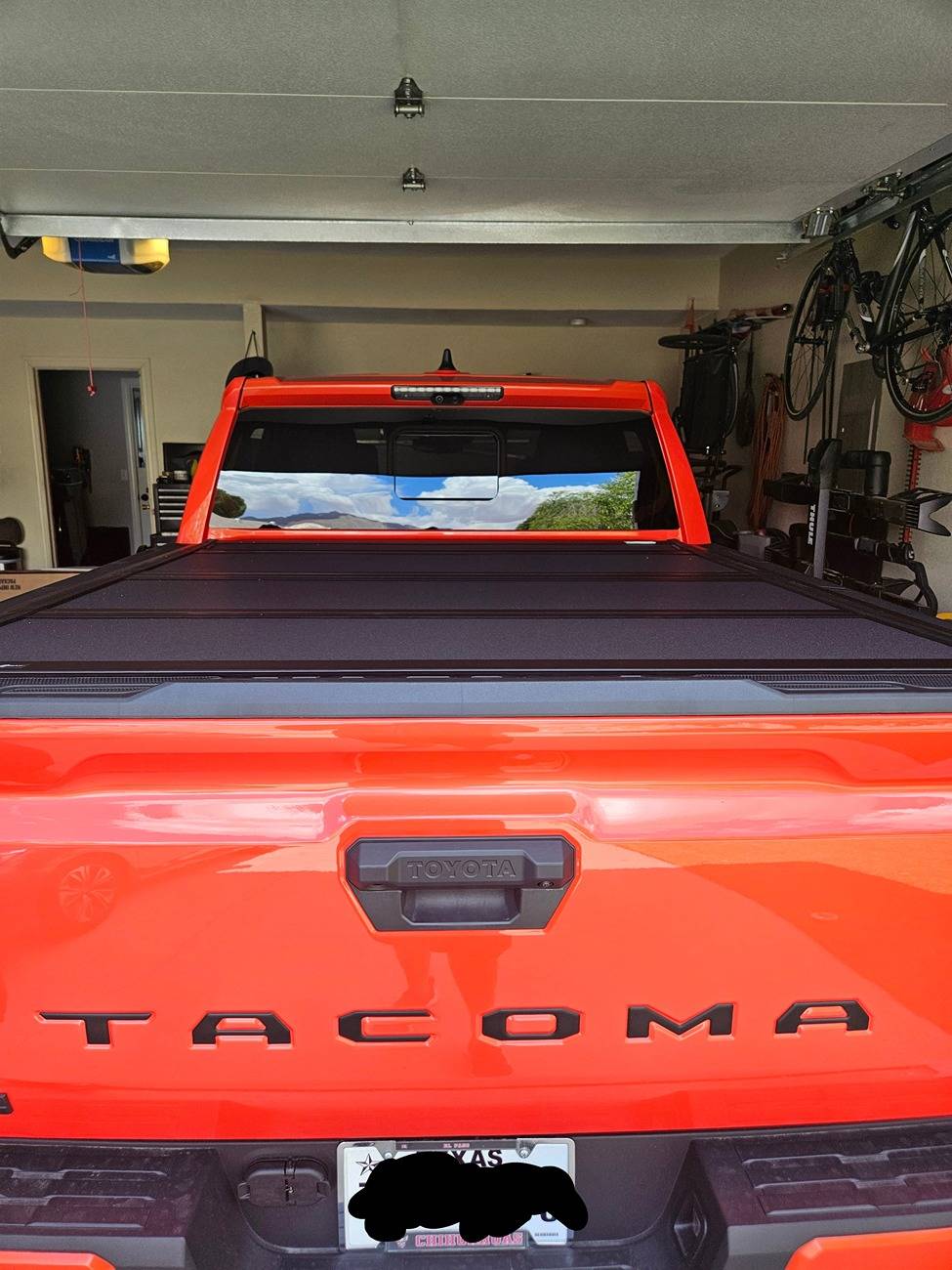 2024 Tacoma OEM Trifold Hard Tonneau Cover PT954-35240 installed on 2024 Tacoma 20240705_155312~2