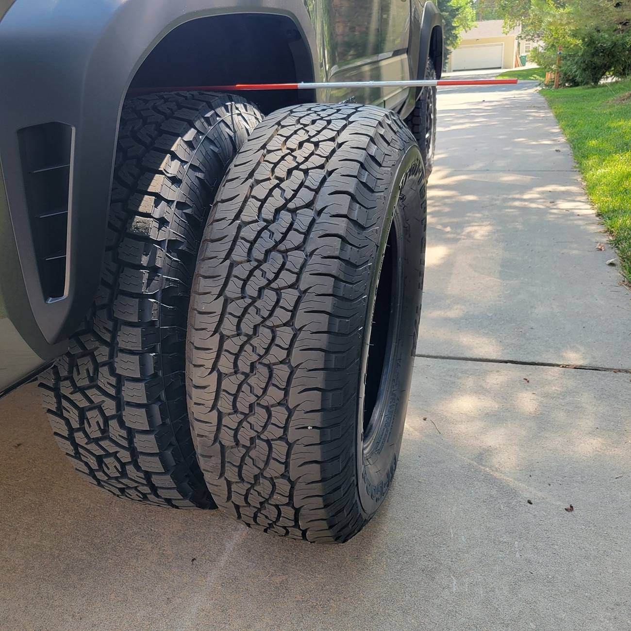 2024 Tacoma Anyone else tried 255/80r17? 20240725_102605