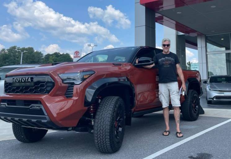 2024 Tacoma Just picked up my 2024 TRD Pro. Traded my 2002 1st gen that I've had since new. 20240814_180729