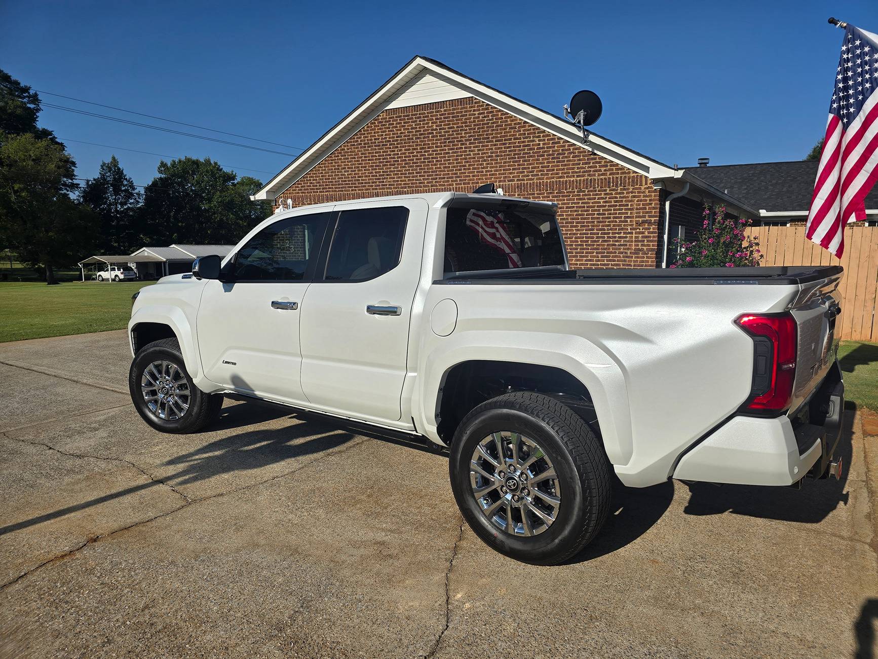 2024 Tacoma New wheels & tires on my 2024 Tacoma Limited iForceMax -- Falken Wildpeak AT4/W Tires + 20" Fuel Blitz Wheels 20240821_082221