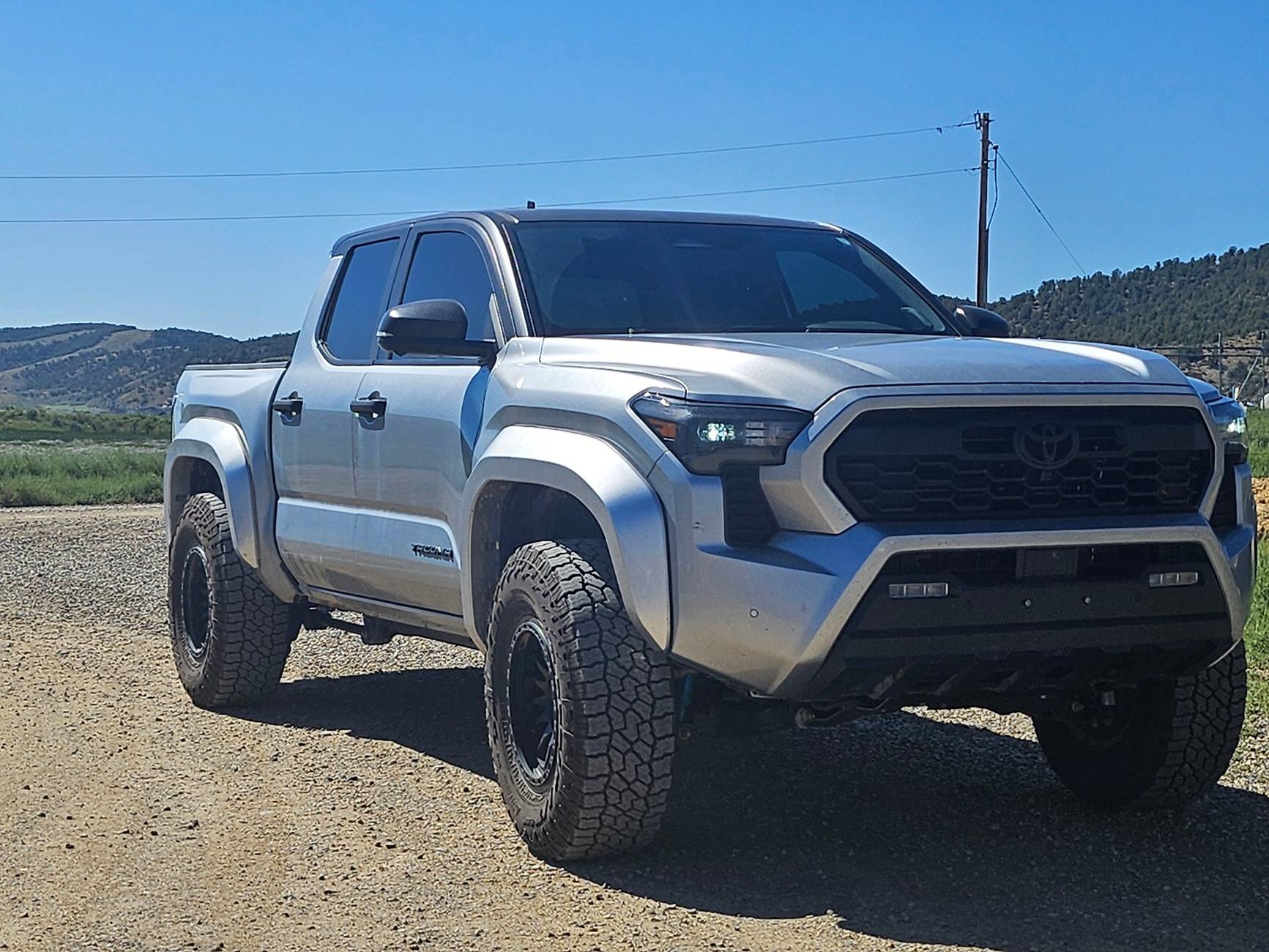 2024 Tacoma RC Rough Country Fender Flares Installed 20240827_104738