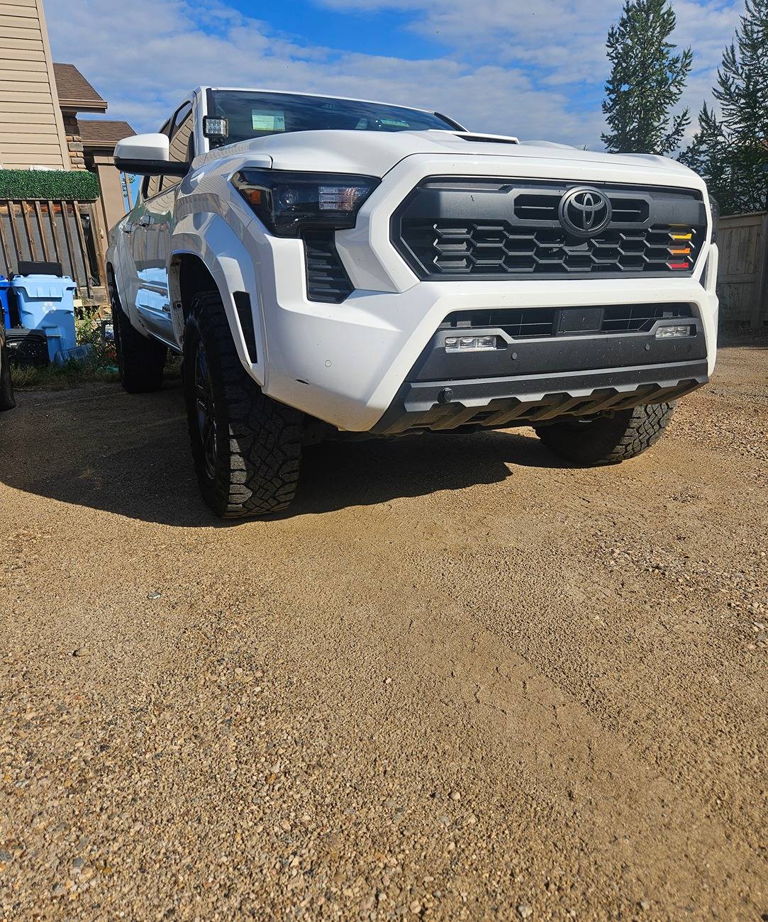 2024 Tacoma Decal ideas to cover up scuff mark on front bumper? 20240911_154941