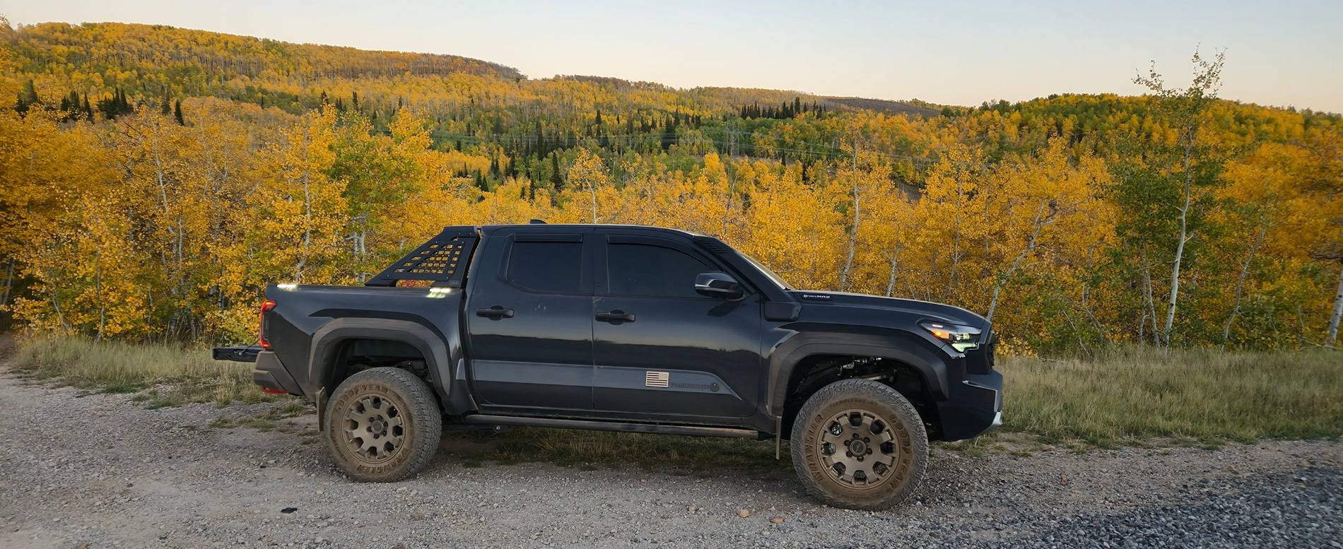 2024 Tacoma Any Trailhunter Owners in Utah to help Rokblokz make mudflaps? 20240928_191457