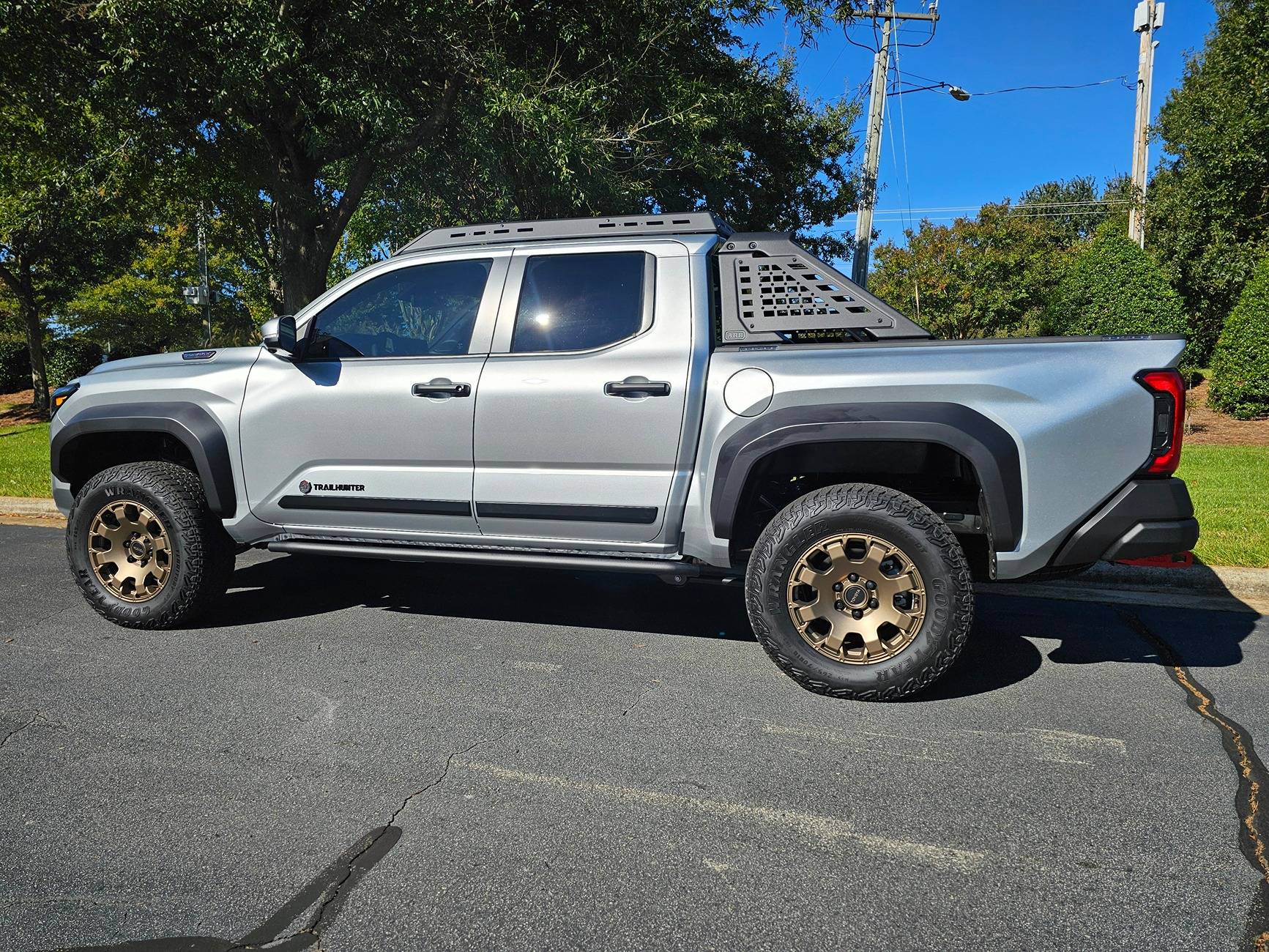 2024 Tacoma Matte black body side molding question 20241016_104419