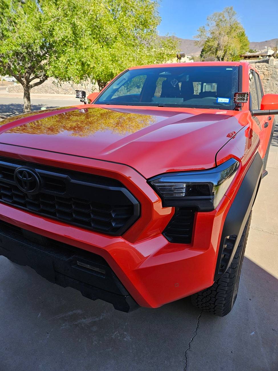 2024 Tacoma Ditch light install using factory AUX switch and pigtails 20241026_144237~3