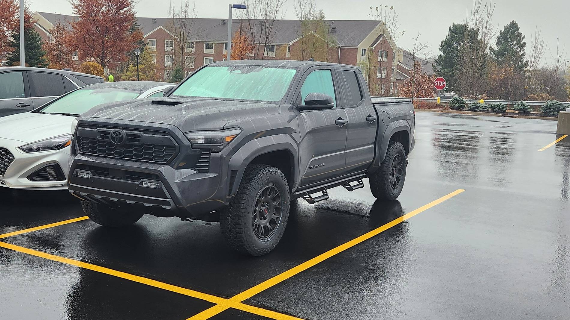 2024 Tacoma TRD Sport with 265/70/R18 Falken WildPeak AT4Ws on ICON Alloys Rebounds (no lift) 20241125_153125