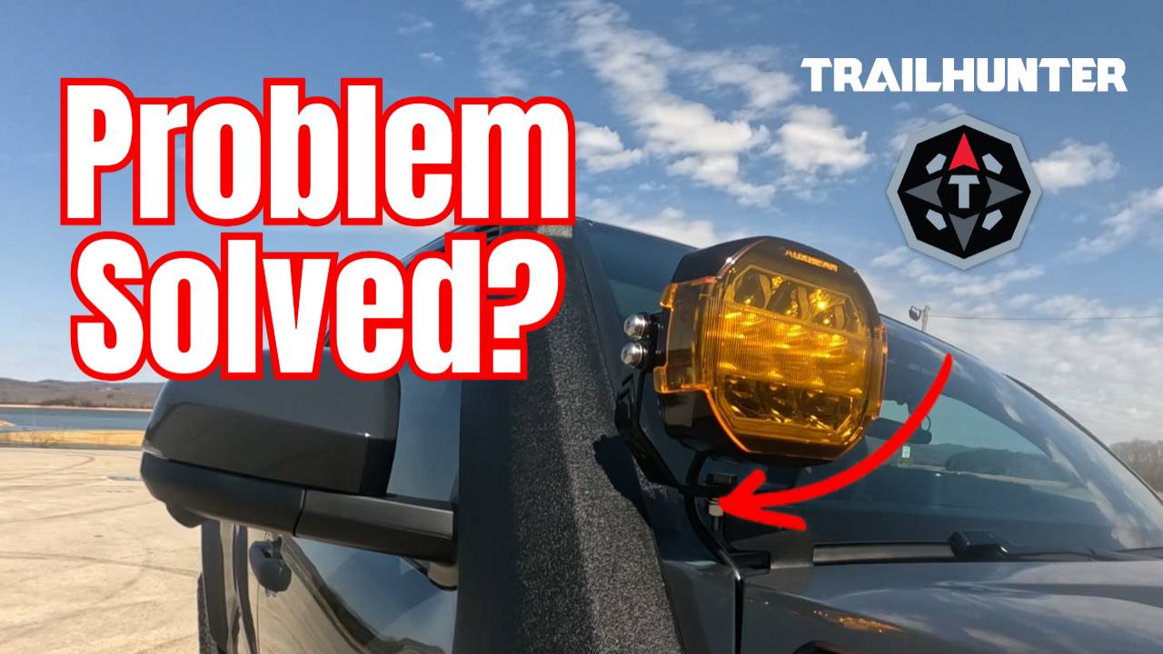 2024 Tacoma Does the snorkel present a problem for ditch lights on a Trailhunter? 2025 Tacoma Trailhunter Ditch Light Problem SOLVED!