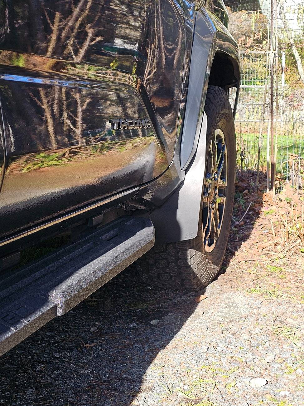 2024 Tacoma Best aftermarket mud flaps? 20250119_121506