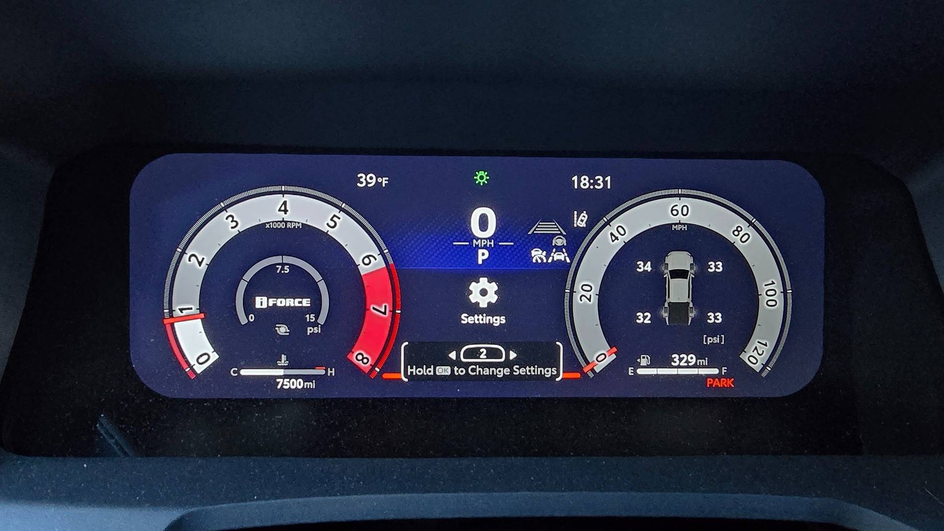 2024 Tacoma Strange reported MPG increase. 20250308_183111