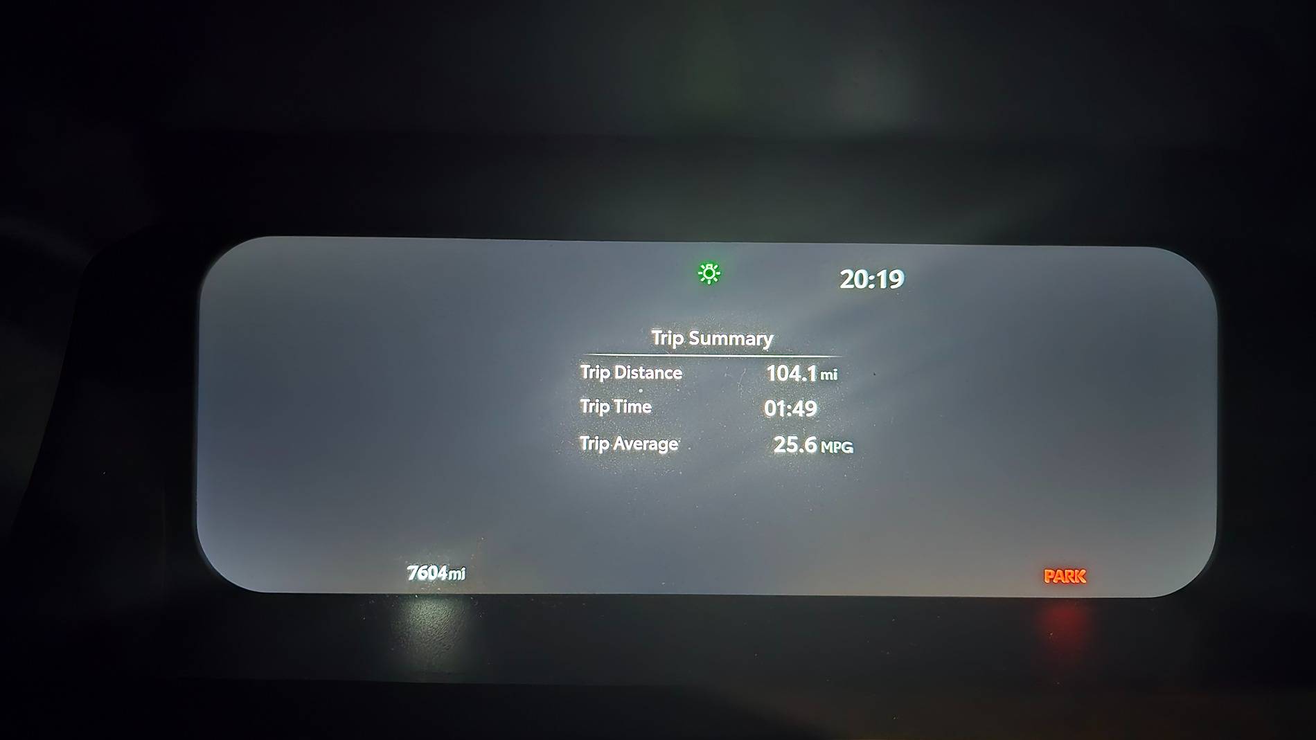 2024 Tacoma Strange reported MPG increase. 20250308_201959