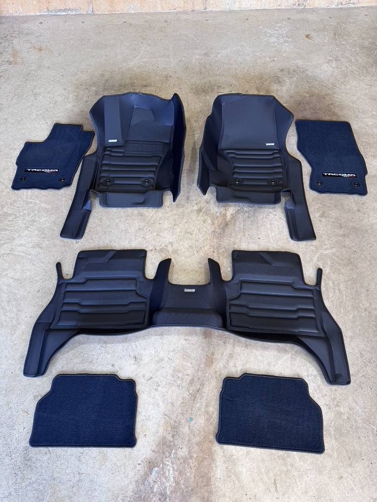 2024 Tacoma Tuxmats Floor mats exceeded expectations 20C515FE-C53F-45AB-9B88-64607FADF199_1_105_c