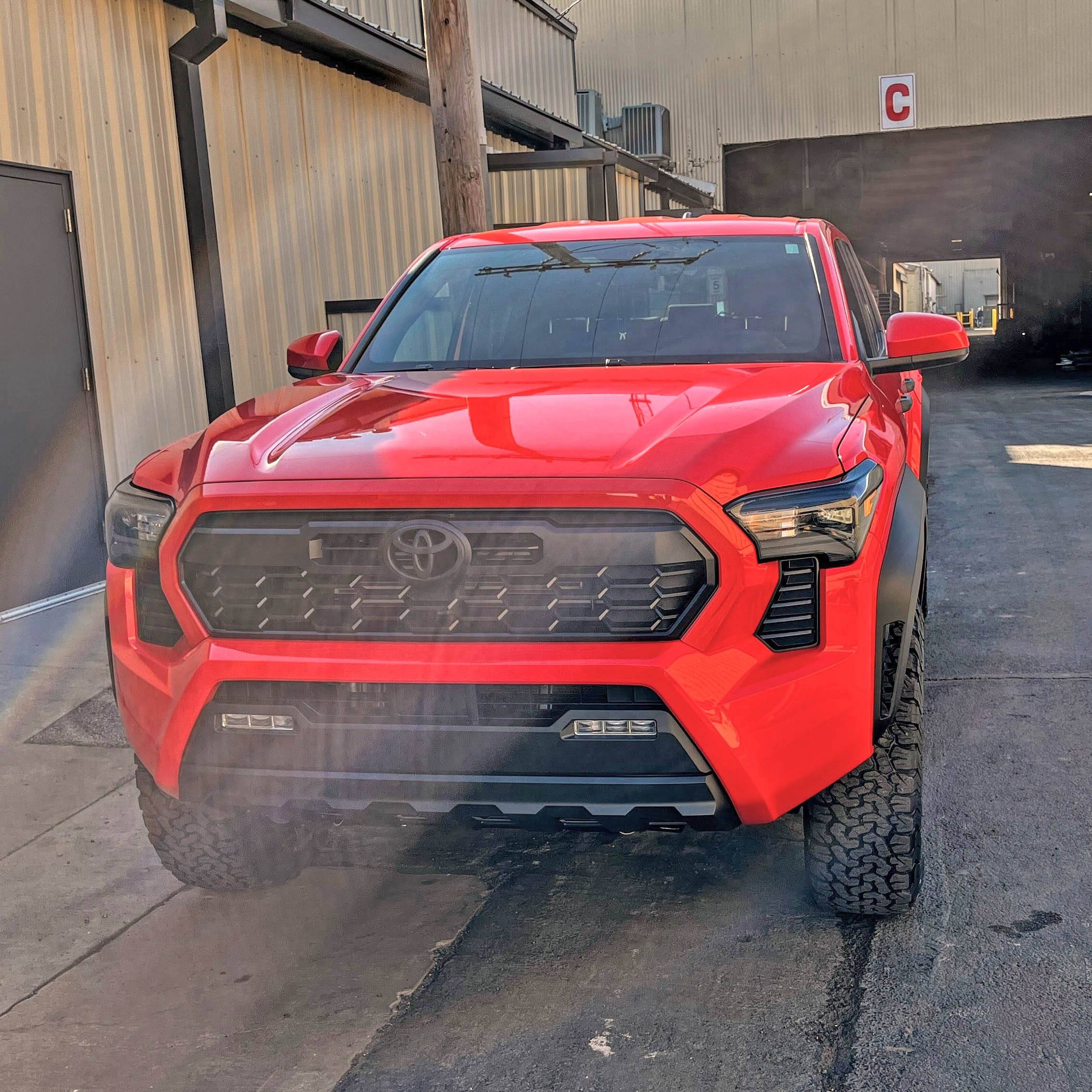 2024 Tacoma SOLAR OCTANE 2024 Tacoma Thread (4th Gen) 285-70-17 tires stock factory wheels 2024 Tacoma TRD Off-Road  2