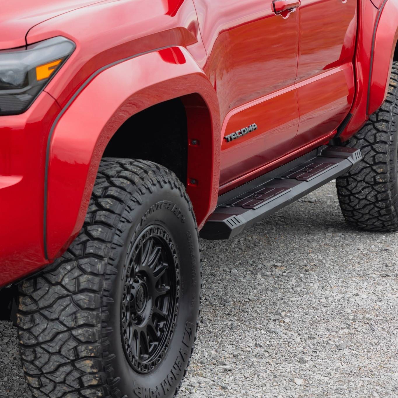 2024 Tacoma 4th Gen 2024+ Tacoma Aftermarket Wheels & Tires Pictures / Specs Compilation - Add Yours -3-5-22-lift-kit-painted-fender-flares-running-